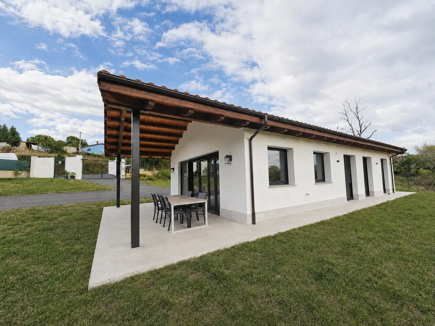 Vivienda unifamiliar de obra nueva construida en Siero, Asturias